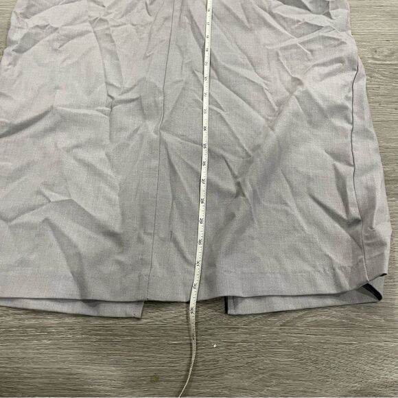 3/$25 ✺ Fashion Nova Grey Pencil Skirt Midi Slit Large - Picture 7 of 7